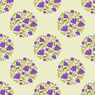 whimsical-floral-circle by fabzure