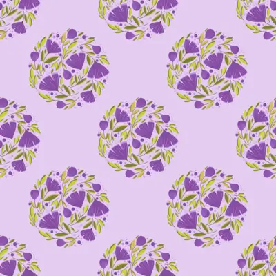 Purple Floral Medley