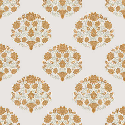 Floral Basket Motif by 