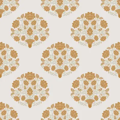 Floral Basket Motif by 