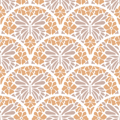 Floral Butterfly Fusion by 