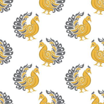 Stylized Bird Design