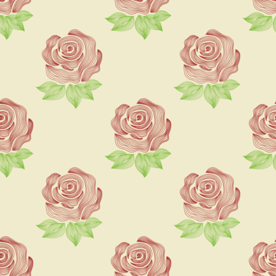 Linear Rose Design by 