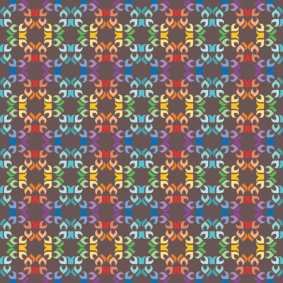 Rainbow Flame Lattice