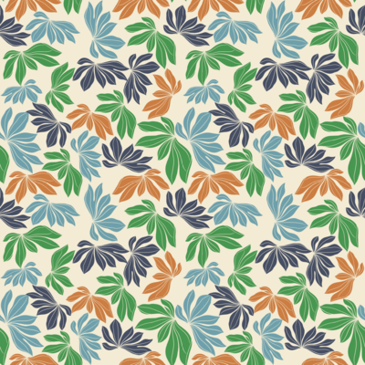 Modern Leaf Pattern by 