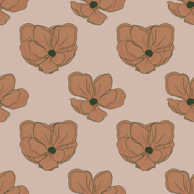 Floral Earth Tones