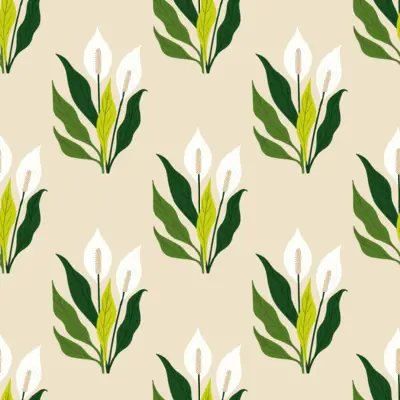 Peace Lily Elegance by 