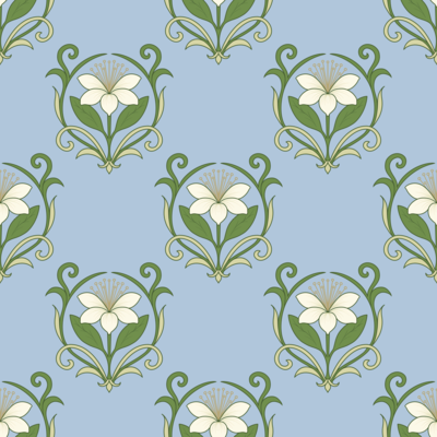 floral-art-nouveau by fabzure