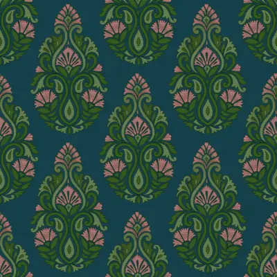 Ornamental Paisley Bloom