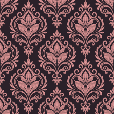 elegant-floral-damask by fabzure
