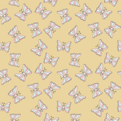 Pastel Butterfly Delight