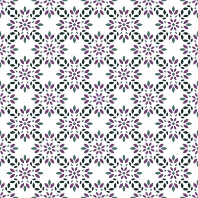 Floral Medallion Motif by 