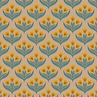 retro-floral-bouquet by fabzure