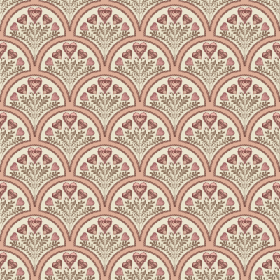 Floral Heart Medallion