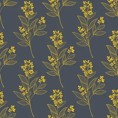 Golden Botanical Grace