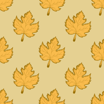 Autumn Gold Leaf
