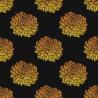 Golden Bloom Noir