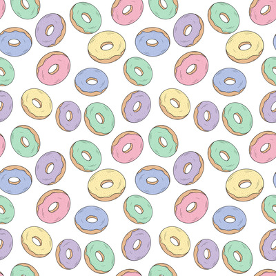 Pastel Donut Parade