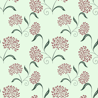 Blossom Swirl On Mint