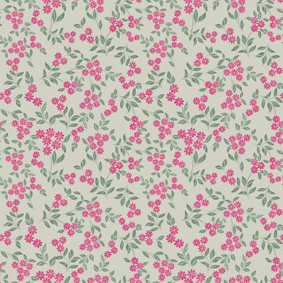 Petal Whispers On Pale Green