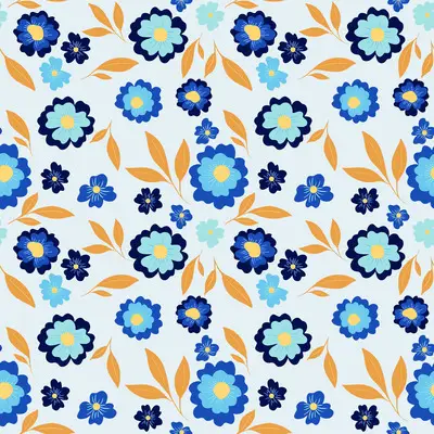 Azure Bloom Harmony by 