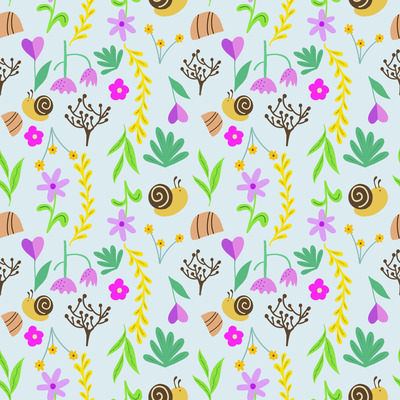 Spring Meadow Snails