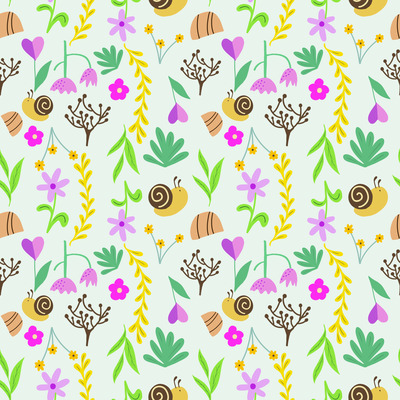 Playful Snail Garden