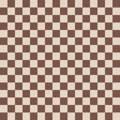 Mocha Checkerboard by 