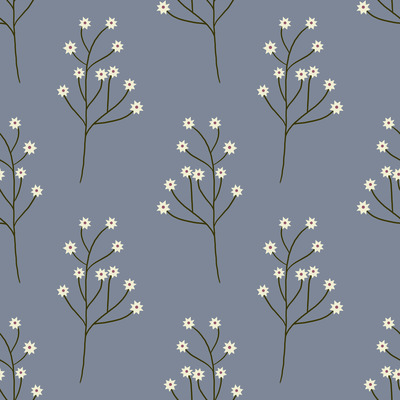 blue-meadow-stems by fabzure