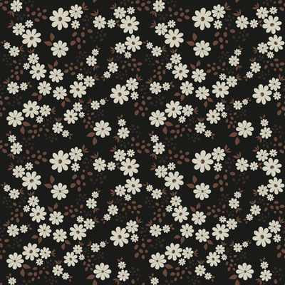 Vintage Daisy Noir by 