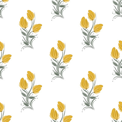 Golden Tulip Bloom by 