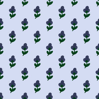 blue-blossom-minimal by fabzure