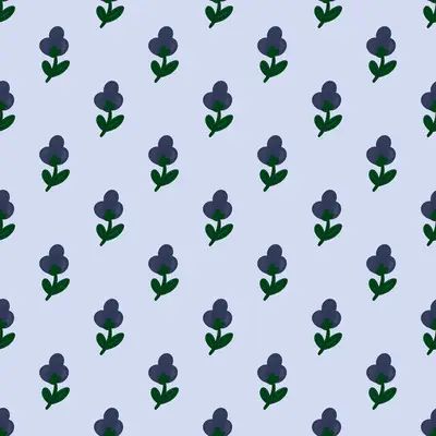 Blue Blossom Minimal