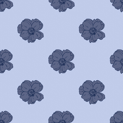 Midnight Petal Serenity