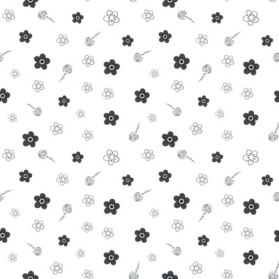 monochrome-petal-grace by fabzure