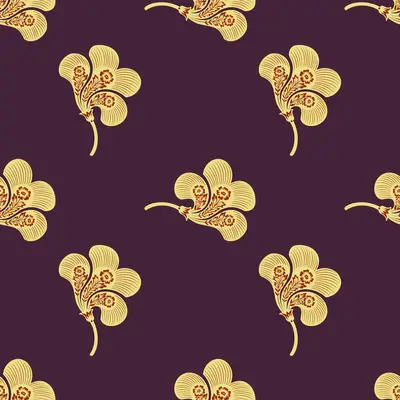 Regal Mughal Floral Jaal by 