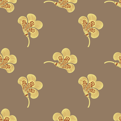 dusty-rose-vintage-floral-motif by fabzure