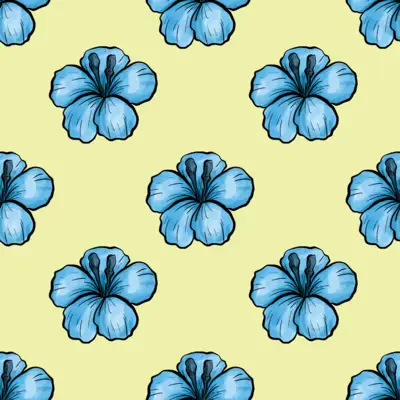 Blue Floral by 
