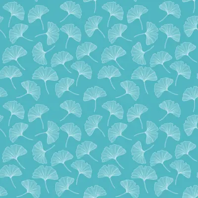 Ginkgo Leaf Outlines